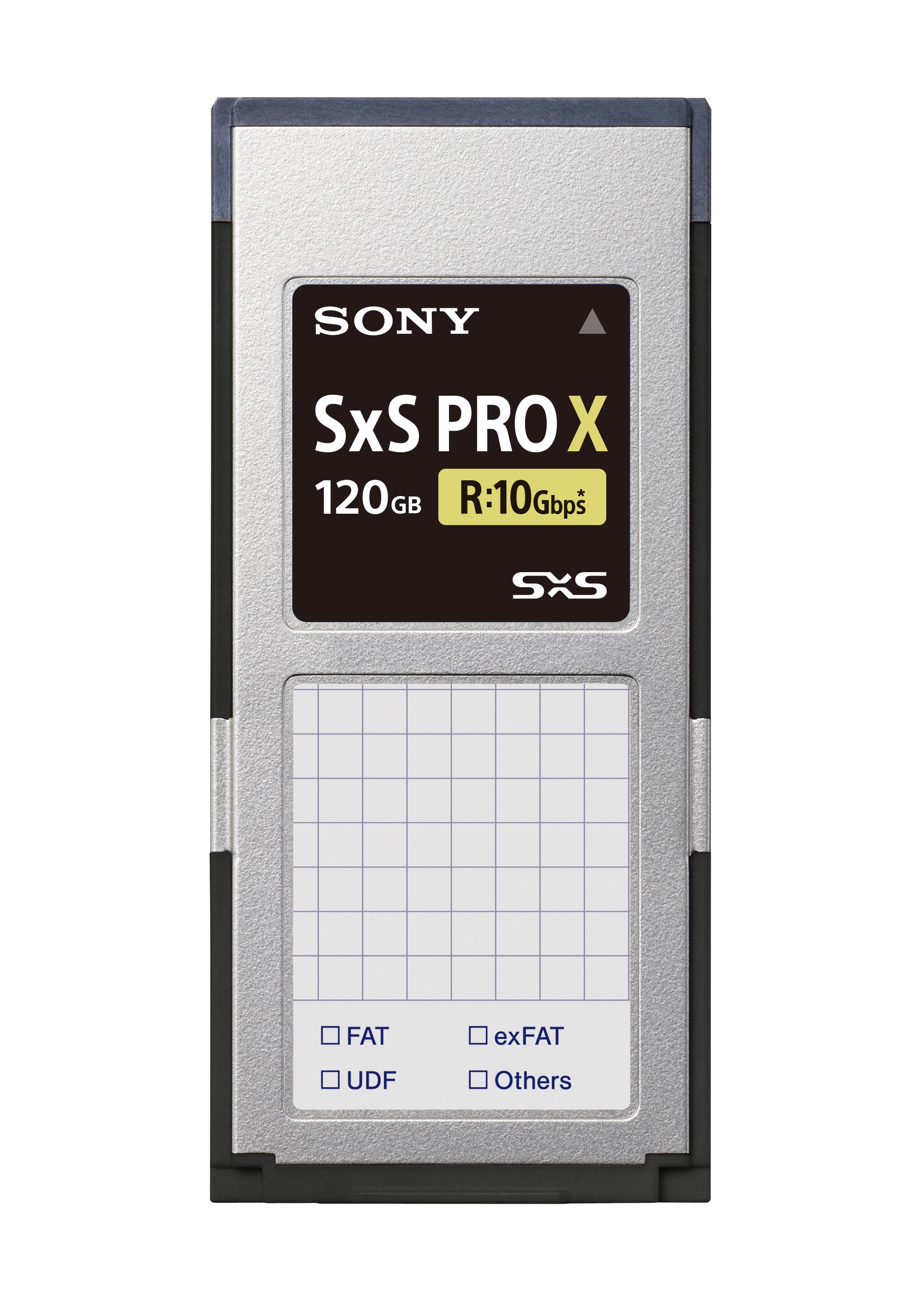 Sony Professional SxS Pro-X Memory Card 120Gb - Successor of SBP-120F Copy