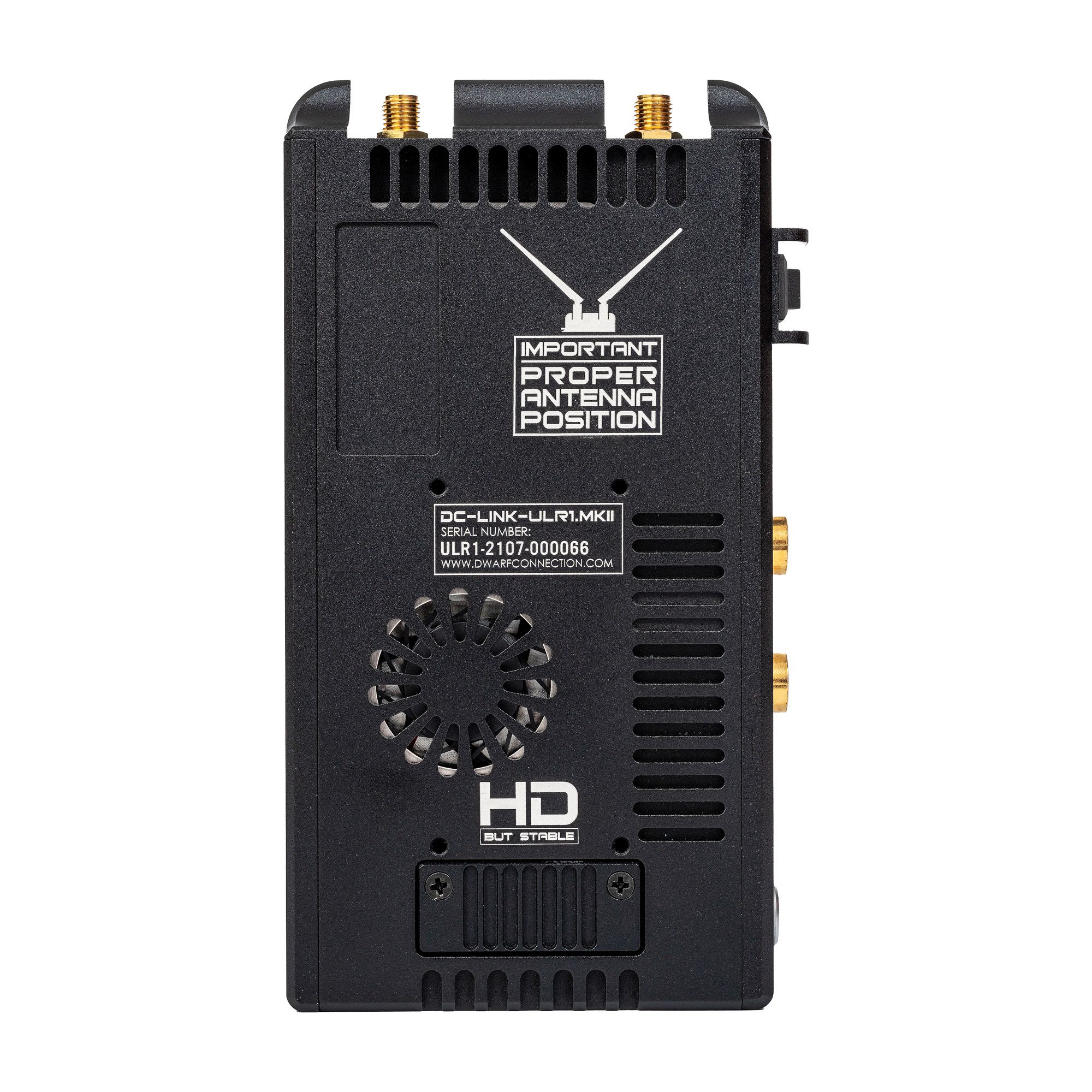 Dwarf Connection ULR1.MKII - TX/RX 1200m LOS, NON-DFS, 3G-SDI/HDMI, indoor use only