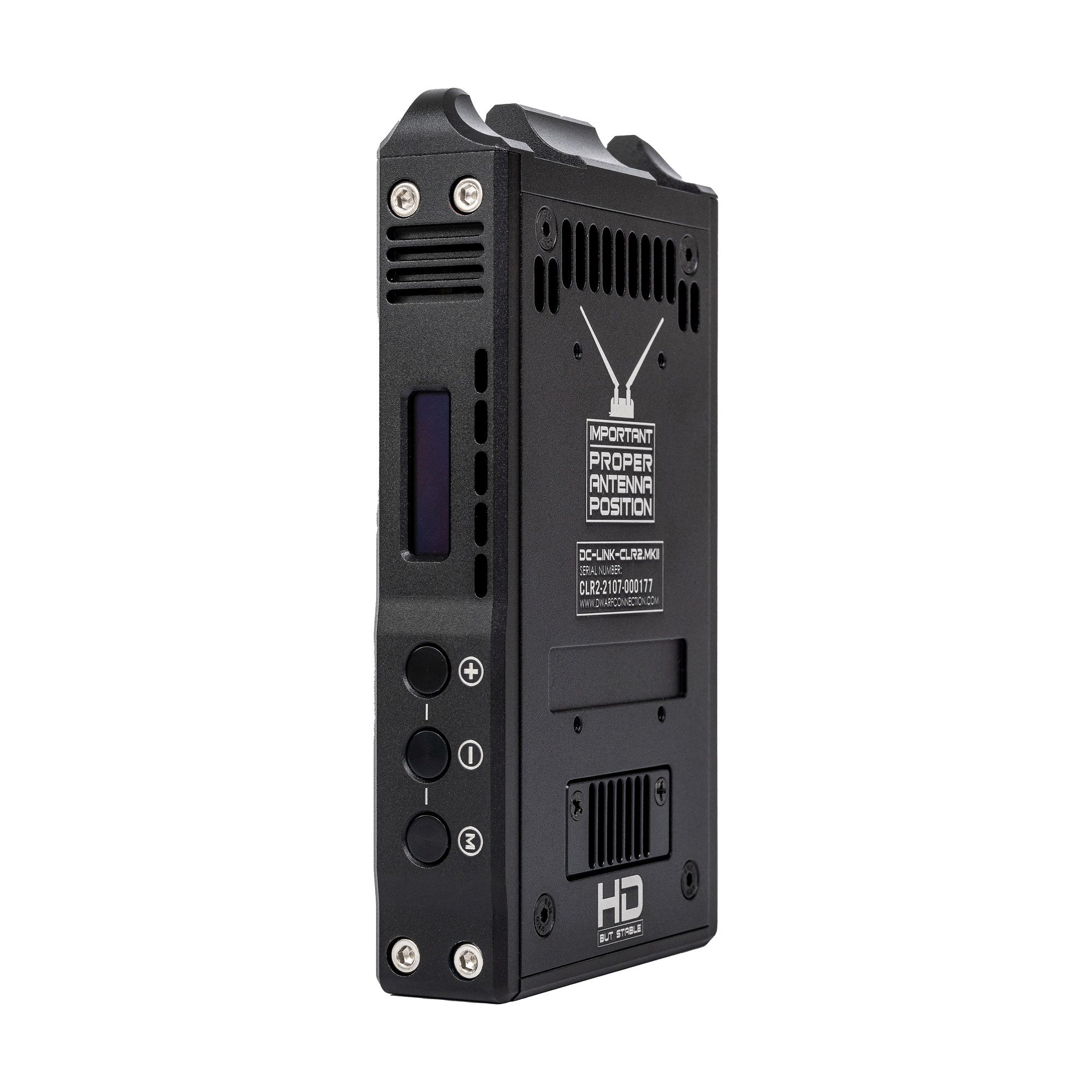 Dwarf Connection CLR2.MKII - TX/RX 300m LOS, NON-DFS, 3G-SDI/HDMI, indoor use only