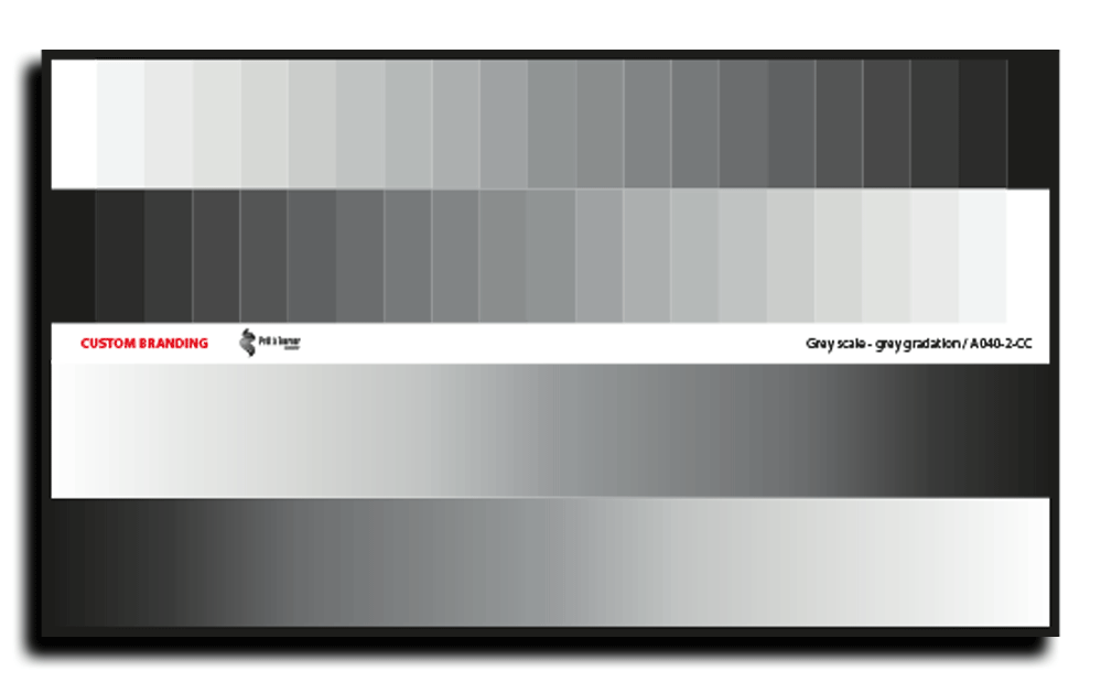 Pret A Tourner - Magnetic Grey Scale and Grey Gradation