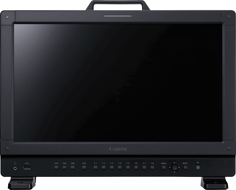 Canon DP-V1711 17.3-inch 4K UHD professional display with 12G-SDI and extensive HDR function