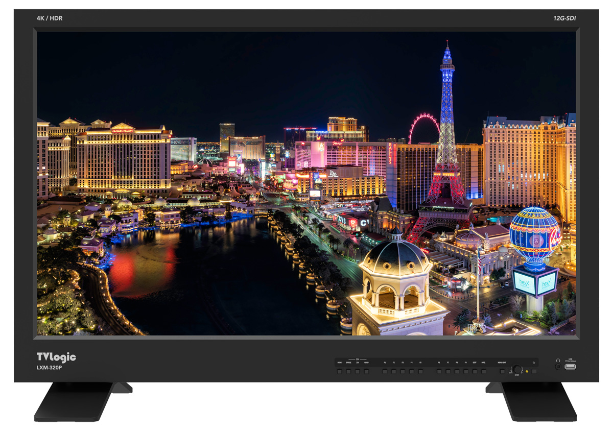 TVlogic LXM-320P 31.5" 4K/UHD HDR LCD Monitor with 1000Nits