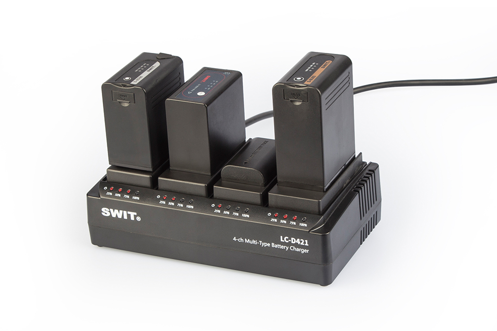Swit LC-D421 Multi-Type DV Charger