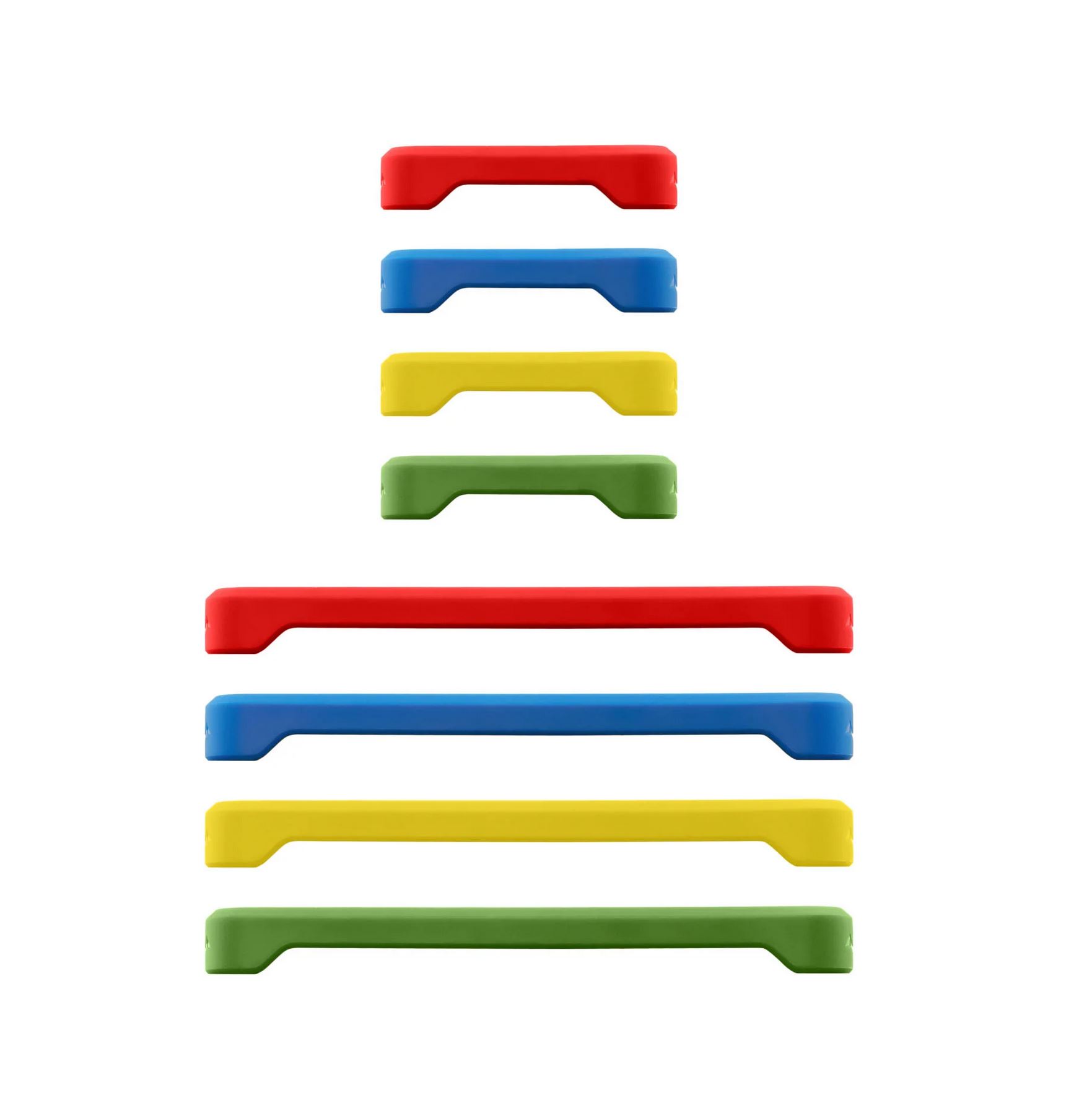 Teradek Bolt 6 Color Bands - LT - TX/RX Set of 8 Bands (red, blue, yellow, green)