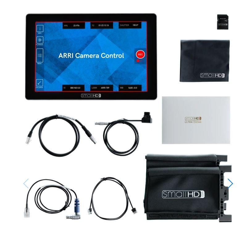 SmallHD Cine 7 7", 1800Nits, DCI-P3 Color Touchscreen Monitor + ARRI Camera Control Software